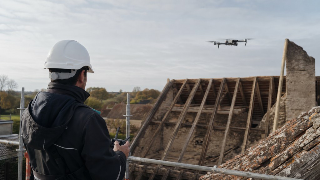 Drone de chantier : préparer une inspection utile, légale et exploitable